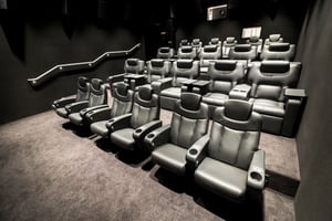 Reused meeting furniture installed at Sky Studios Elstree